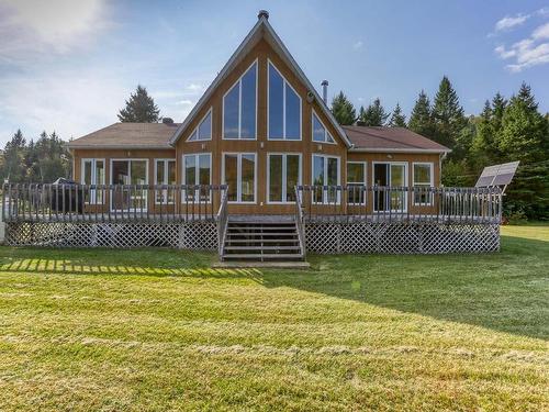 Frontage - 2550 Ch. Doucet, Trois-Rives, QC - Outdoor With Deck Patio Veranda