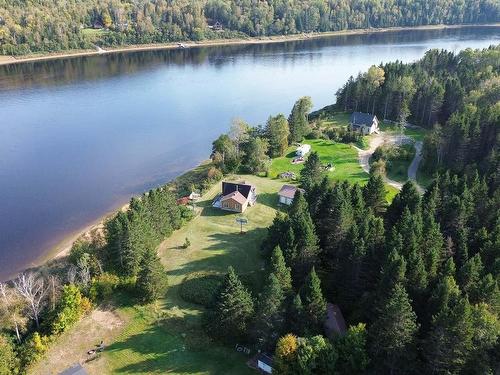 Aerial photo - 2550 Ch. Doucet, Trois-Rives, QC - Outdoor With Body Of Water With View