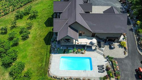 3175 Valleyview Road, Penticton, BC - Outdoor With In Ground Pool