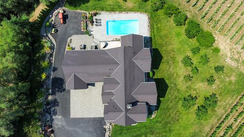 3175 Valleyview Road, Penticton, BC - Outdoor With In Ground Pool