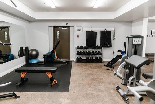 5403-4034 Pritchard Drive, West Kelowna, BC - Indoor Photo Showing Gym Room