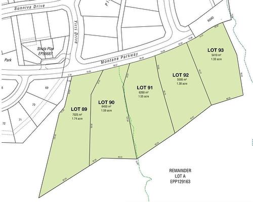 Proposed - Lot 92 Montane Parkway, Fernie, BC 