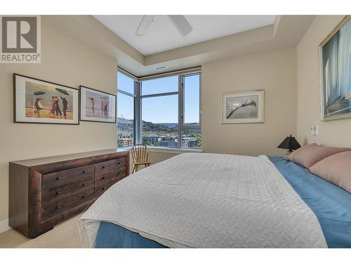 1329 Ellis Street Unit# 1005, Kelowna, BC - Indoor Photo Showing Bedroom