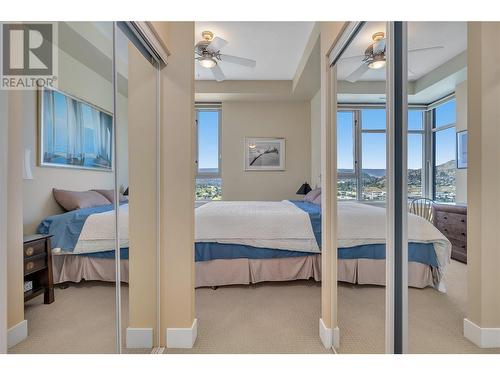 1329 Ellis Street Unit# 1005, Kelowna, BC - Indoor Photo Showing Bedroom