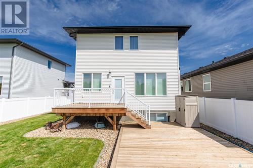 1037 Maplewood Drive, Moose Jaw, SK - Outdoor With Deck Patio Veranda With Exterior