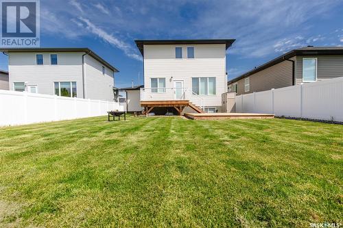 1037 Maplewood Drive, Moose Jaw, SK - Outdoor With Deck Patio Veranda With Exterior