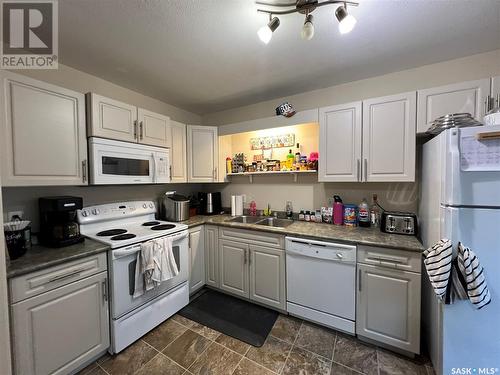 113 350 Maccormack Road, Martensville, SK - Indoor Photo Showing Kitchen With Double Sink