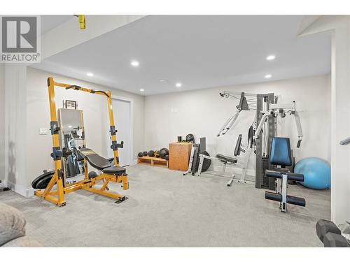 936 Mt Ida Drive, Vernon, BC - Indoor Photo Showing Gym Room