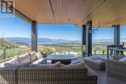 1220 Ponds Avenue, Kelowna, BC - Outdoor With Deck Patio Veranda With View With Exterior