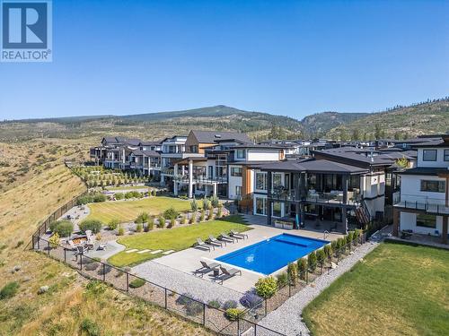 1220 Ponds Avenue, Kelowna, BC - Outdoor With In Ground Pool With View