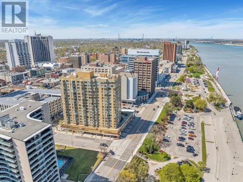 75 Riverside Drive East Unit# 810, Windsor, ON - Outdoor With Body Of Water With View