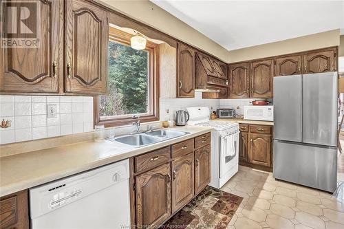 3638-3640 Howard, Windsor, ON - Indoor Photo Showing Kitchen With Double Sink