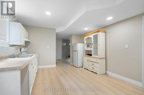 1 Thornton Street, St. Catharines, ON - Indoor Photo Showing Kitchen With Double Sink