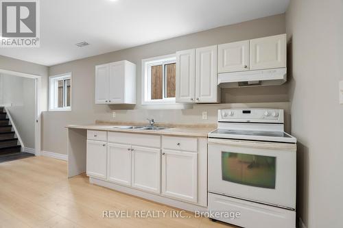 1 Thornton Street, St. Catharines, ON - Indoor Photo Showing Kitchen With Double Sink