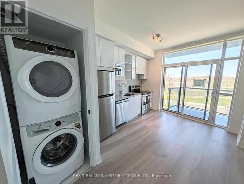 218 - 60 George Butchart Drive N, Toronto (Downsview-Roding-Cfb), ON - Indoor Photo Showing Laundry Room