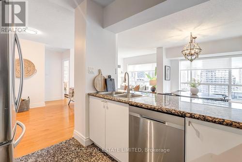 1612 - 889 Bay Street, Toronto (Bay Street Corridor), ON - Indoor Photo Showing Kitchen With Double Sink