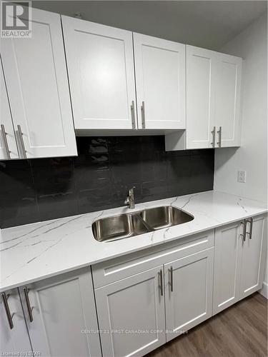 17 - 20 Craig Street, London, ON - Indoor Photo Showing Kitchen With Double Sink