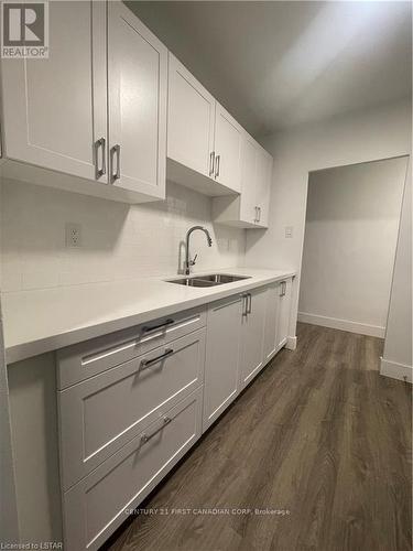 307 - 225 Cathcart Street, London, ON - Indoor Photo Showing Kitchen With Double Sink