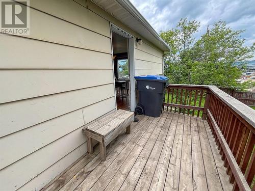 709 100 Avenue, Dawson Creek, BC - Outdoor With Deck Patio Veranda With Exterior