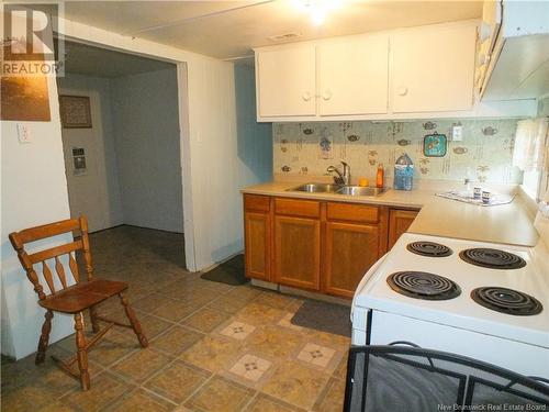 532 Sharps Mountain Road, Newburg, NB - Indoor Photo Showing Kitchen With Double Sink