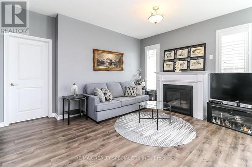 230 Roy Drive, Clearview (Stayner), ON - Indoor Photo Showing Living Room With Fireplace