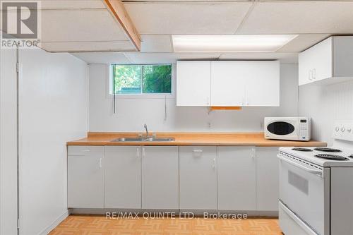 27A Pepper Avenue, Belleville, ON - Indoor Photo Showing Kitchen With Double Sink