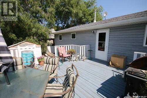 702 Second Street, Estevan, SK - Outdoor With Deck Patio Veranda With Exterior