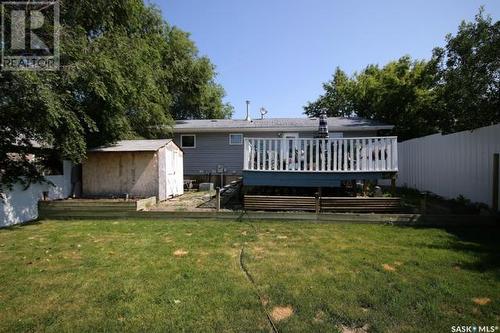 702 Second Street, Estevan, SK - Outdoor With Deck Patio Veranda