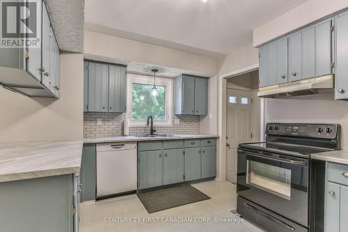 3 Brunswick Avenue, London, ON - Indoor Photo Showing Kitchen With Double Sink