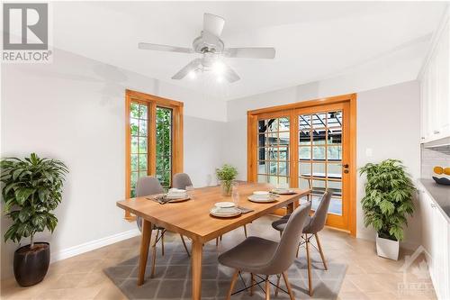 Virtually Staged - 1096 St Pierre Road, Embrun, ON - Indoor Photo Showing Dining Room