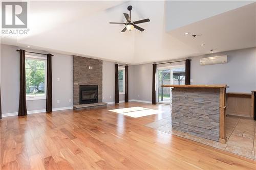 11 Behnke Crescent, Pembroke, ON - Indoor Photo Showing Living Room With Fireplace