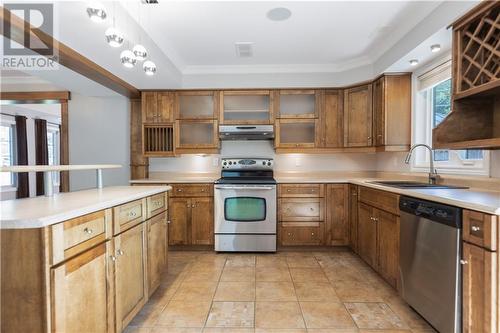 Kitchen with Maple cabinets - 11 Behnke Crescent, Pembroke, ON - Indoor Photo Showing Kitchen