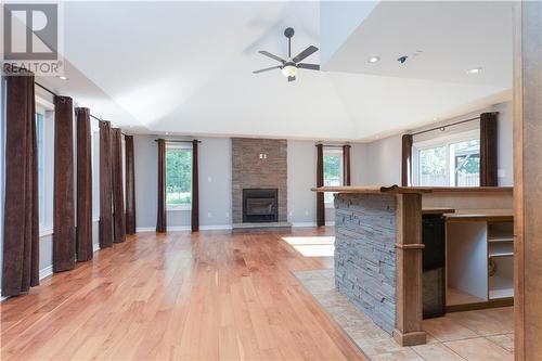 Sun filled Living room - 11 Behnke Crescent, Pembroke, ON - Indoor With Fireplace