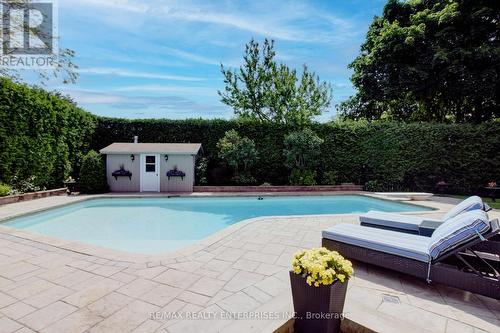 996 Cresthampton Lane, Mississauga (Lorne Park), ON - Outdoor With In Ground Pool With Deck Patio Veranda With Backyard