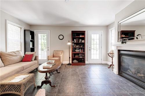 2329 Sharron Street, Burlington, ON - Indoor Photo Showing Living Room With Fireplace