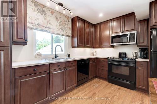 2329 Sharron Street, Burlington (Brant), ON - Indoor Photo Showing Kitchen With Double Sink