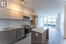 1405 - 22 Hughson Street N, Hamilton, ON  - Indoor Photo Showing Kitchen With Upgraded Kitchen 