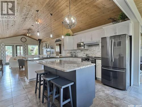 19 Mighty Duck Way, Candle Lake, SK - Indoor Photo Showing Kitchen With Stainless Steel Kitchen With Upgraded Kitchen