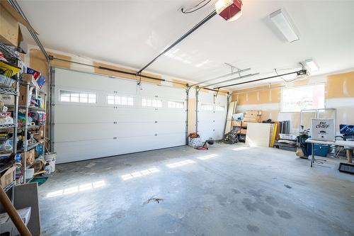 6205 6 Highway, Coldstream, BC - Indoor Photo Showing Garage