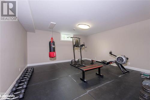 57A Maplewood Parkway, Oro-Medonte, ON - Indoor Photo Showing Gym Room