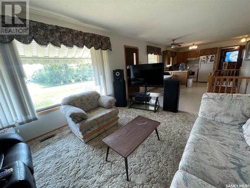 304 King Street, Smiley, SK - Indoor Photo Showing Living Room