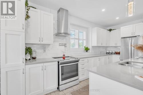 33 Prairie  Grass Crescent, East Gwillimbury, ON - Indoor Photo Showing Kitchen With Upgraded Kitchen