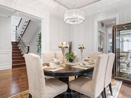 231 Lonsmount Dr, Toronto, ON - Indoor Photo Showing Dining Room