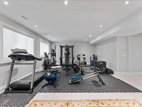 231 Lonsmount Dr, Toronto, ON - Indoor Photo Showing Gym Room