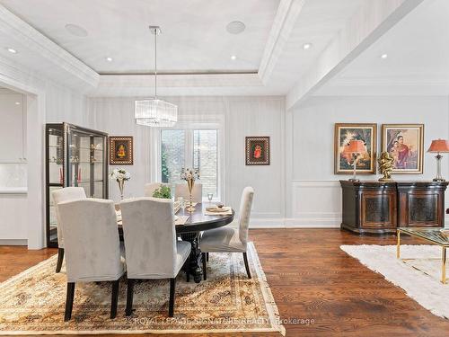 231 Lonsmount Dr, Toronto, ON - Indoor Photo Showing Dining Room