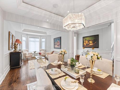 231 Lonsmount Dr, Toronto, ON - Indoor Photo Showing Dining Room