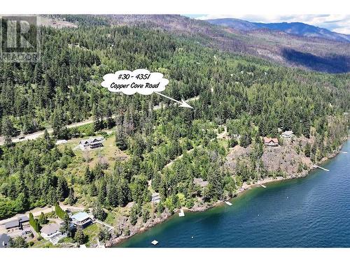 4351 Copper Cove Road Unit# 30, Scotch Creek, BC - Outdoor With Body Of Water With View