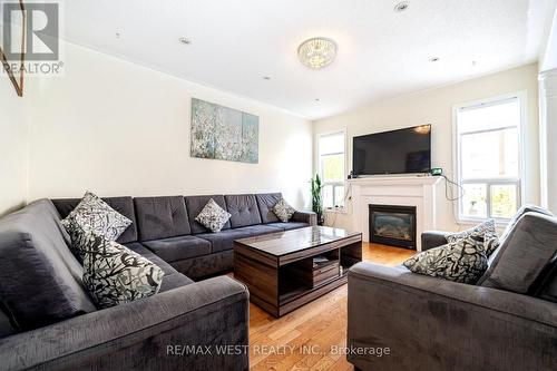 58 Bullrush Drive, Vaughan (Vellore Village), ON - Indoor Photo Showing Living Room With Fireplace