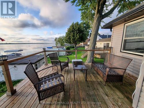 213 Snug Harbour Road, Kawartha Lakes, ON - Outdoor With Body Of Water With Deck Patio Veranda With Exterior