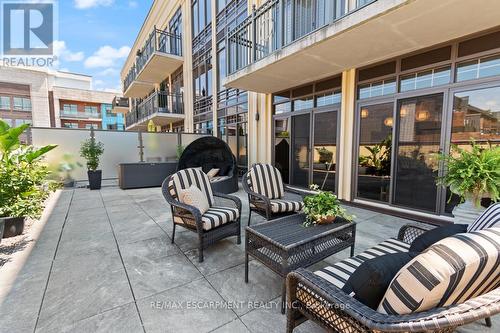 206 - 205 Lakeshore Road W, Oakville (Old Oakville), ON - Outdoor With Deck Patio Veranda